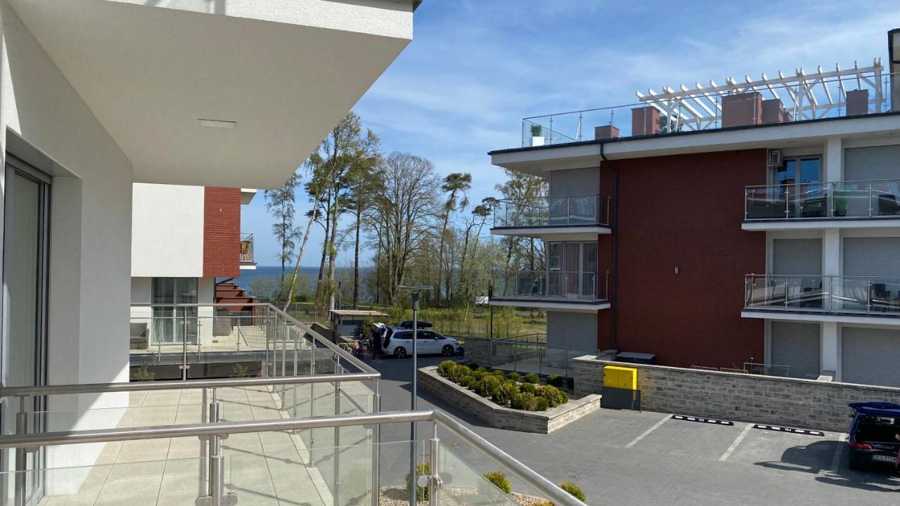 Apartament Magma Z Basenem Morska Klifowa Rewal Esterno foto